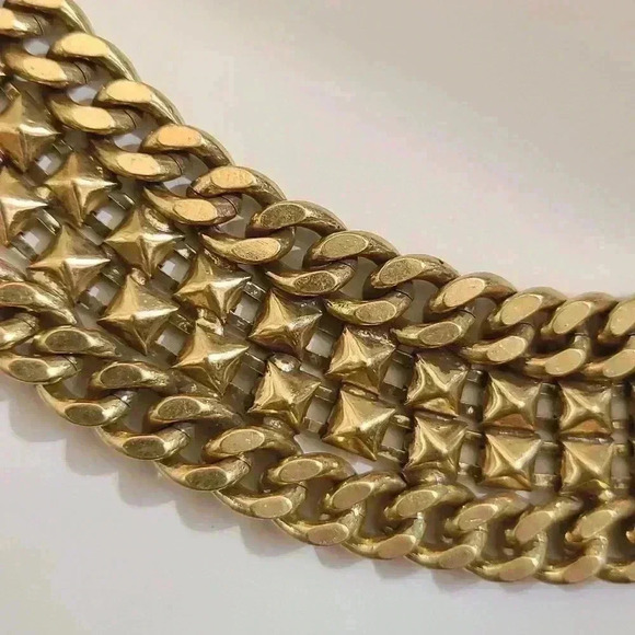 Stella and Dot Neoprene bow necklace collar with bow - Picture 6 of 17